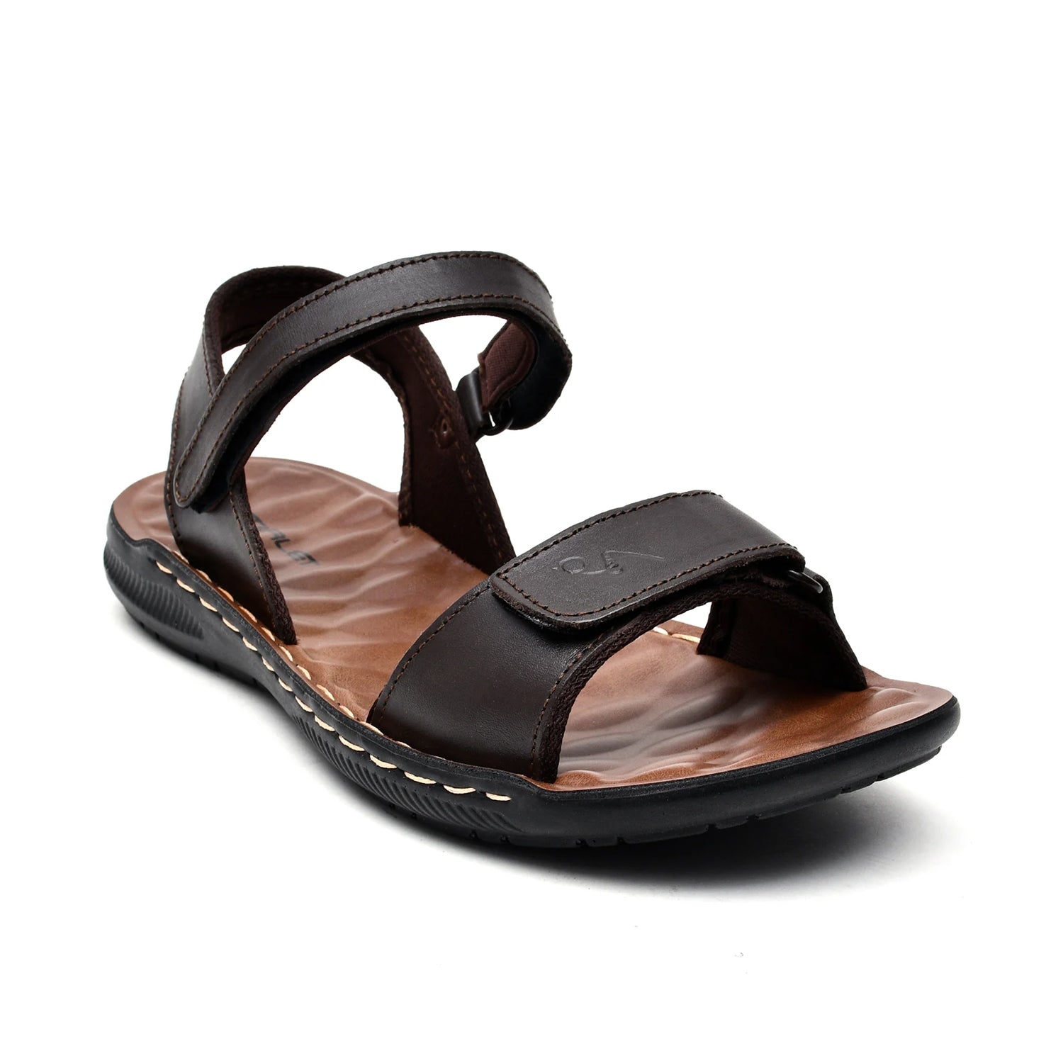 LEATHER SANDAL - SR-1121 BROWN
