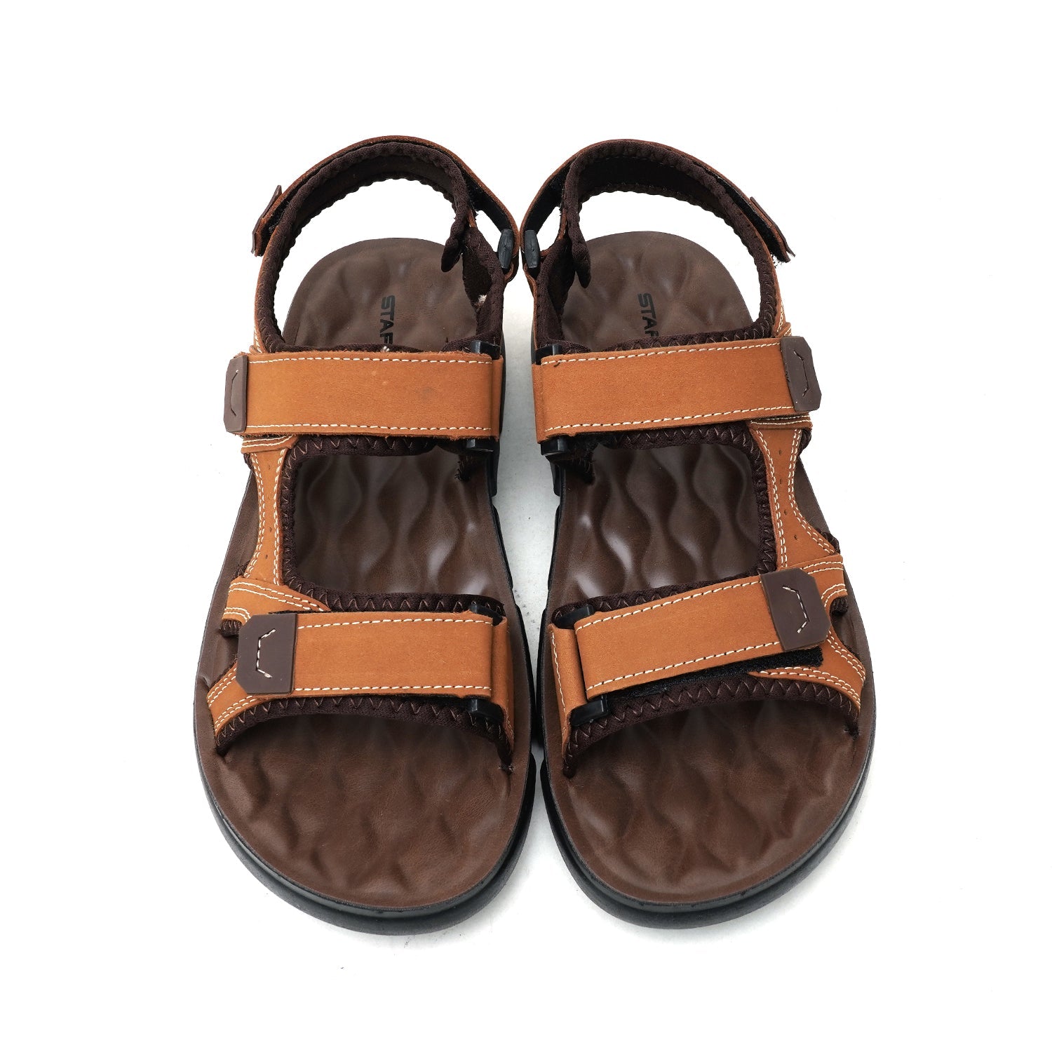 LEATHER SANDAL - SPT-1223 MUSTARD