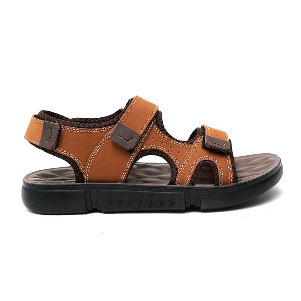 LEATHER SANDAL - SPT-1223 MUSTARD