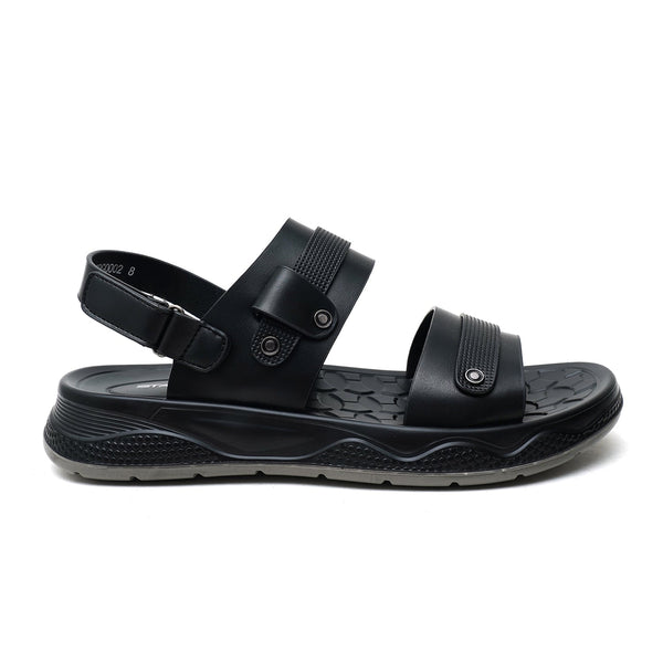 LEATHER SANDAL - RDG-102 BLACK