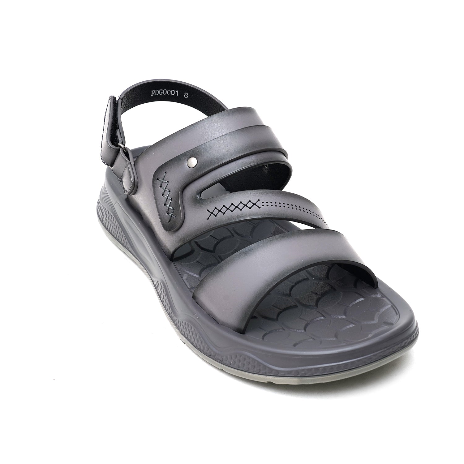 LEATHER SANDAL - RDG-101 GREY