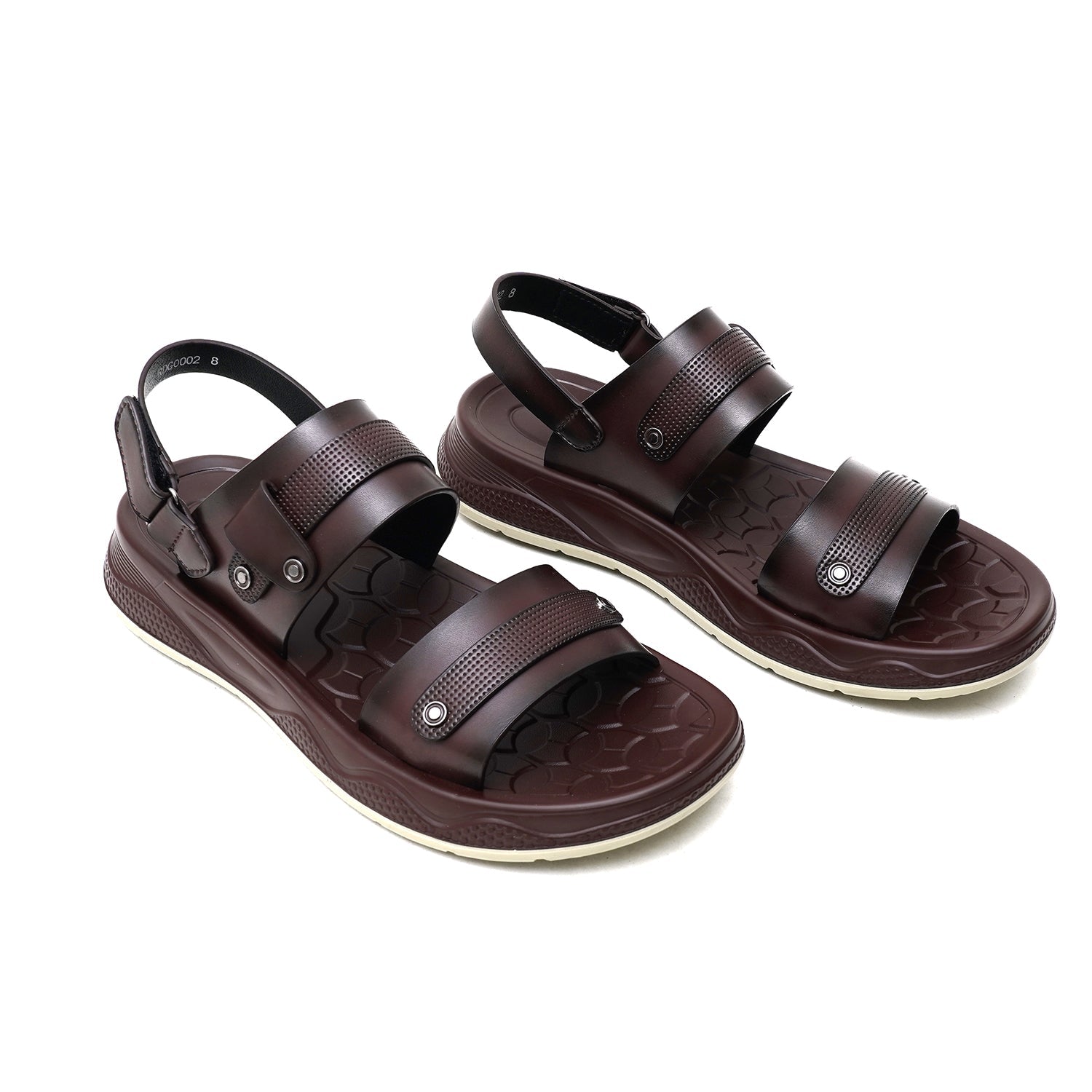 LEATHER SANDAL - RDG-102 BROWN
