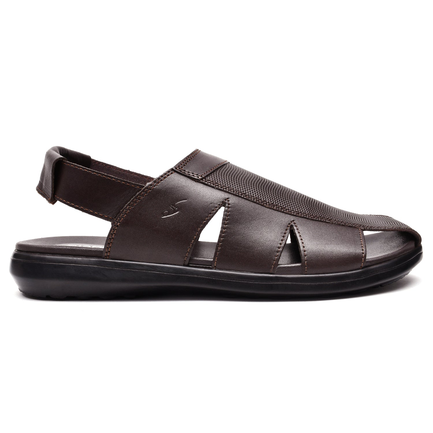 LEATHER SANDAL - VCT-104 BROWN