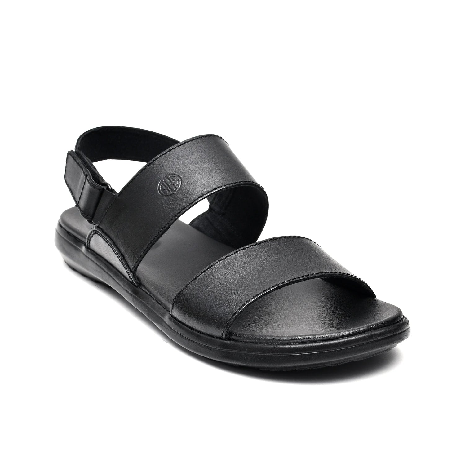 LEATHER SANDAL - VCT-101 BLACK