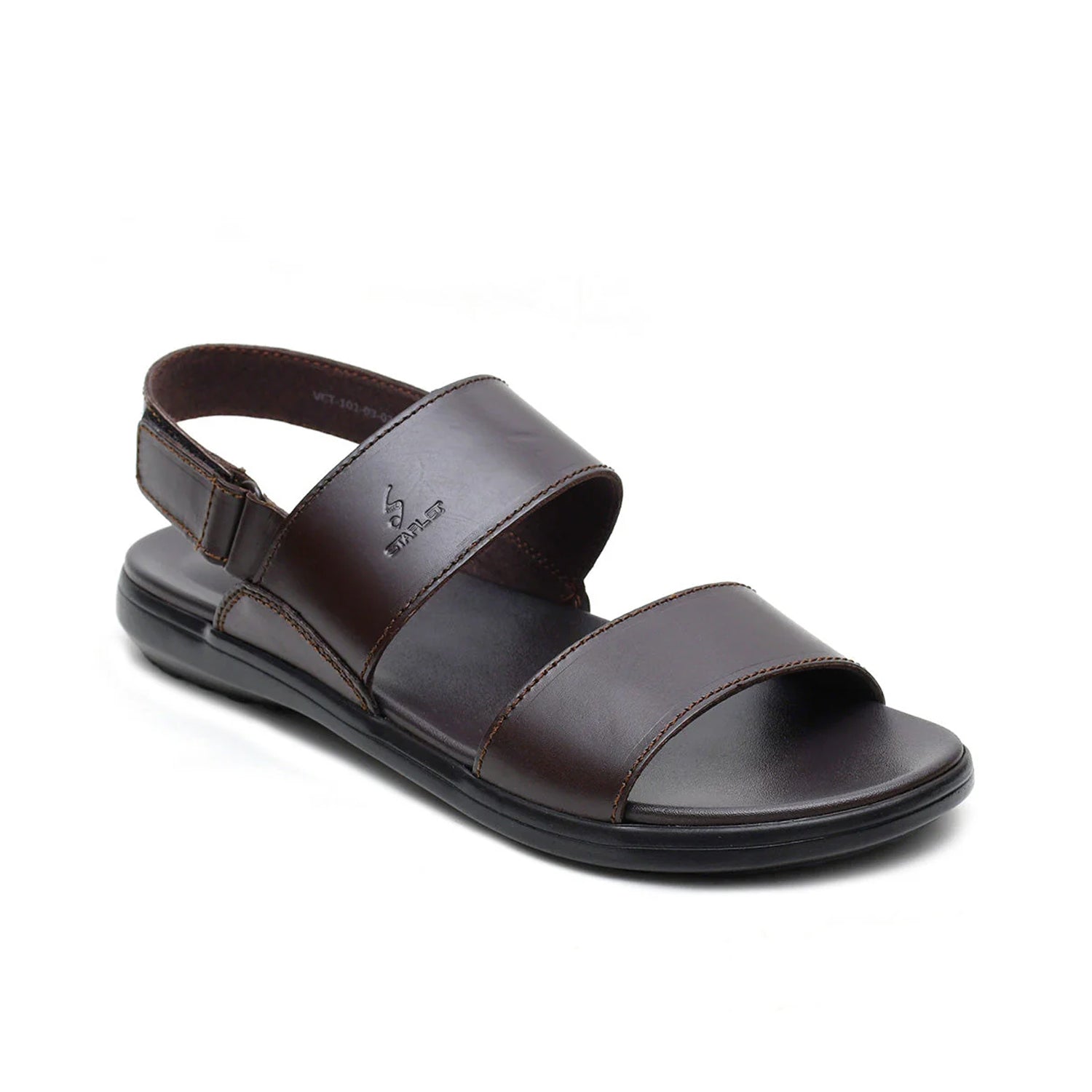 LEATHER SANDAL - VCT-101 BROWN