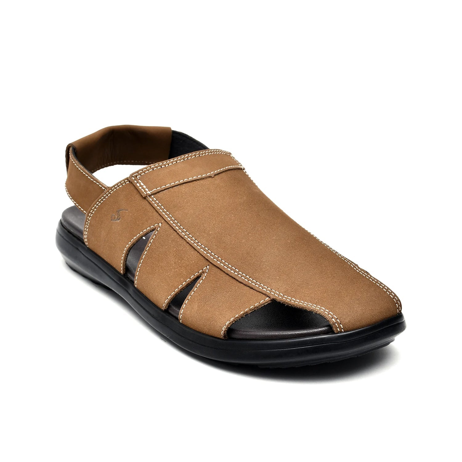 LEATHER SANDAL - VCT-104 FAWN