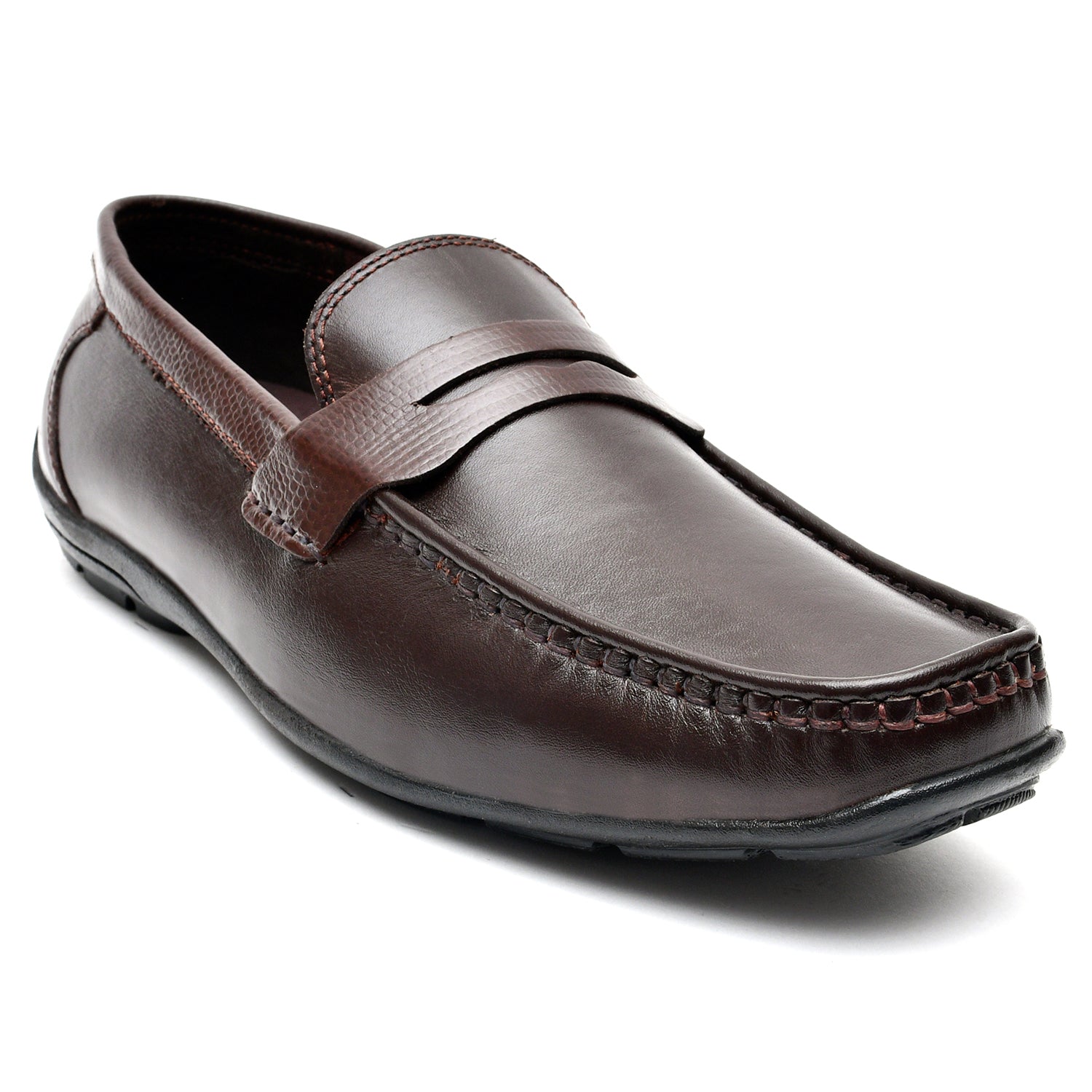 LEATHER SHOES - VG-652 BROWN