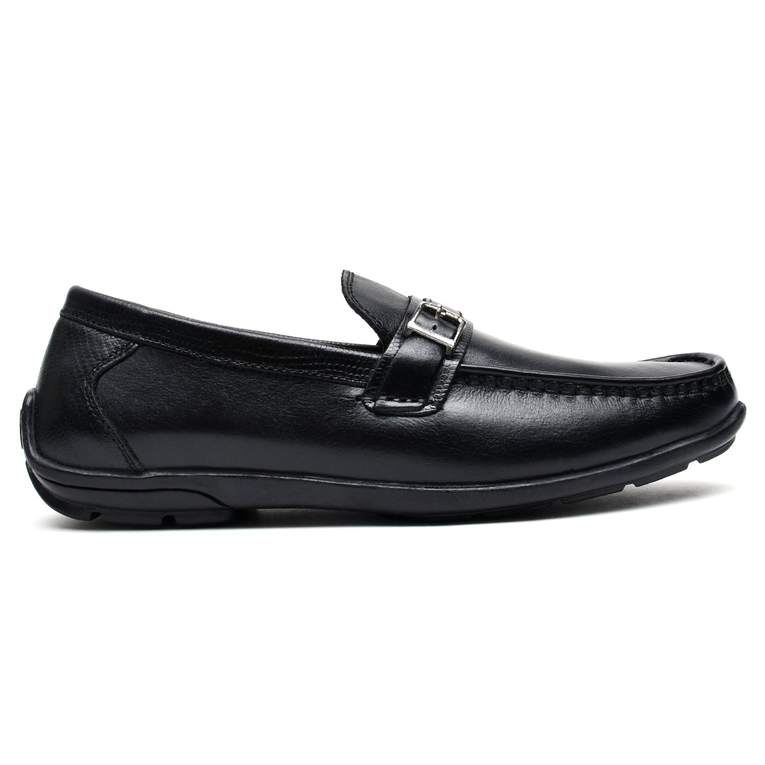 LEATHER SHOES - VG-654 BLACK