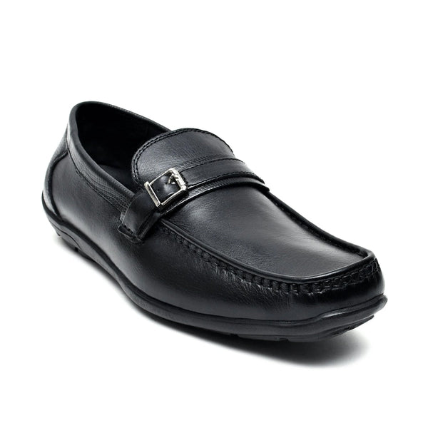 LEATHER SHOES - VG-654 BLACK