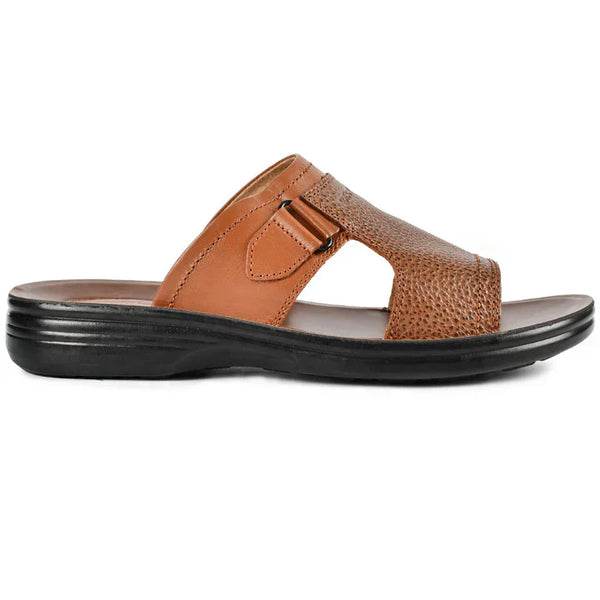 LEATHER SLIPPER - VO-623 TAN