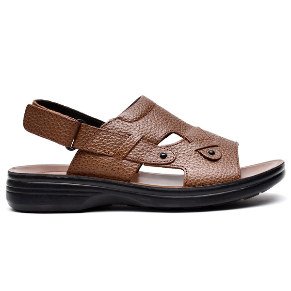 LEATHER SLIPPER - VO-640 TAN