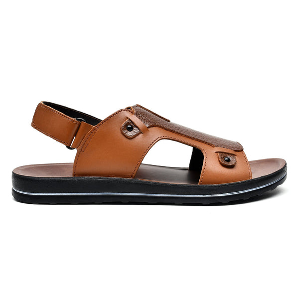 LEATHER SANDAL -WA-1840 TAN